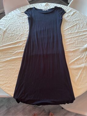 Velvet Torch Dark Navy Midi Dress